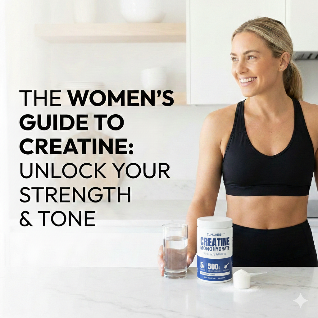 The Women’s Guide to Creatine: Why It’s the Secret Weapon for Strength, Brain Health, and Tone