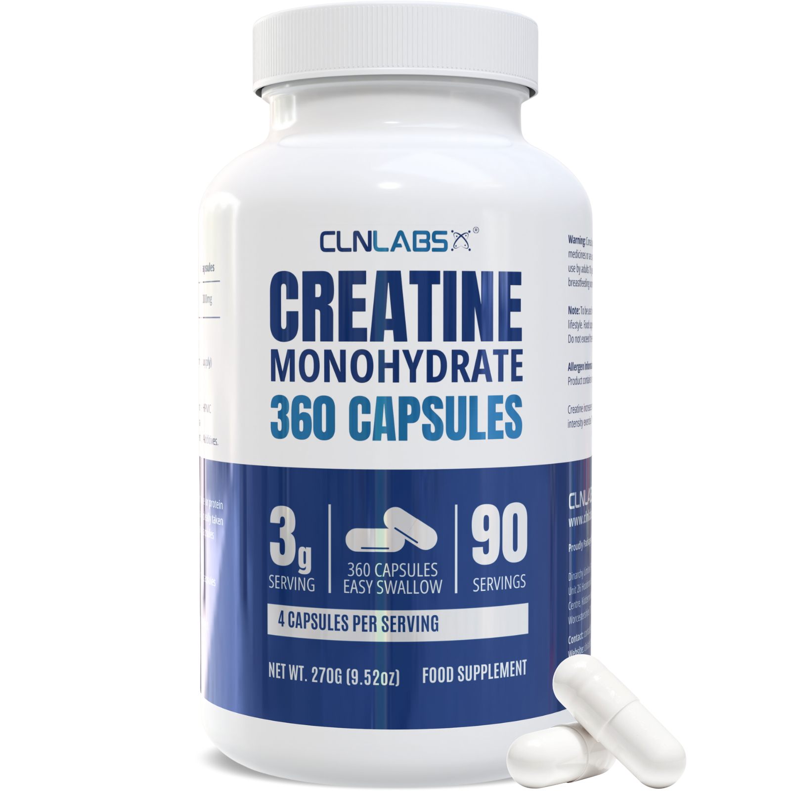 Creatine Monohydrate Capsules